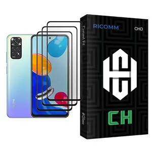 Ricomm CH Glass MIX003 Screen Protector For Xiaomi Redmi Note 11 Pack Of 3