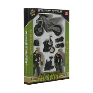 اسباب بازی جنگی طرح سرباز مدل sturdy style مجموعه 7 عددی