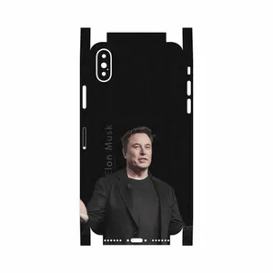 MAHOOT Elon Musk-FullSkin Cover Sticker for Apple iPhone X