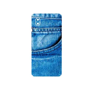 MAHOOT Fabric Texture 7 Cover Sticker for Samsung Galaxy A01 Core