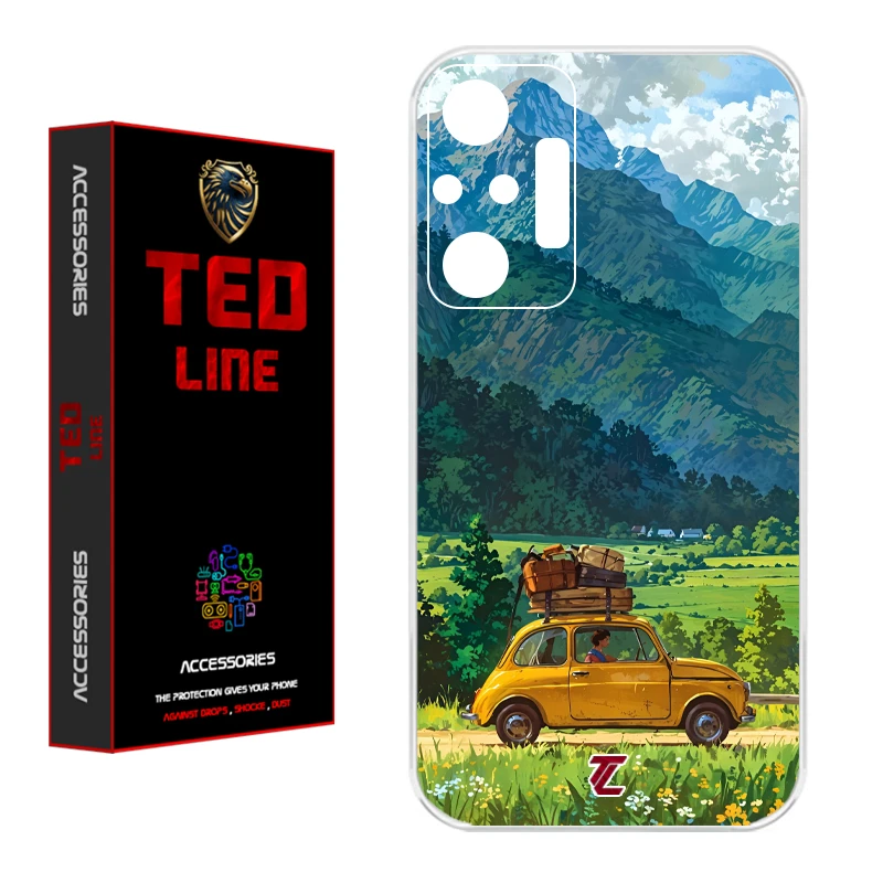 کاور تدلاین طرح سفر کد 1165 مناسب برای گوشی موبایل شیائومی Redmi Note 10 Pro / Note 10 Pro Max