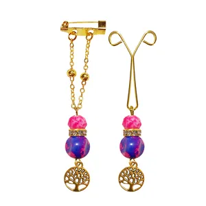 ست گیره روسری و سنجاق سینه زنانه مدل PM92