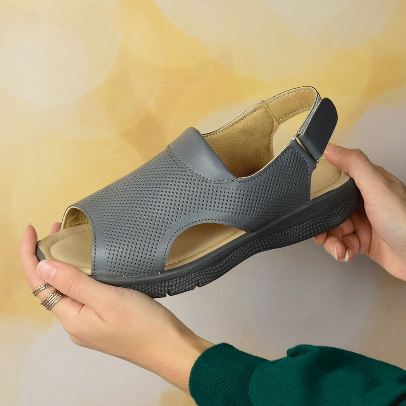 صندل زنانه پاتکان مدل طبی برچسبی GY.4090