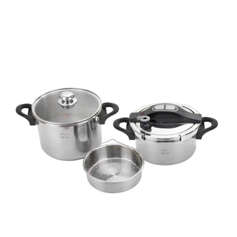 زودپز دوقلو پارس استیل مدل راشا گنجایش 4 و 6 لیتر