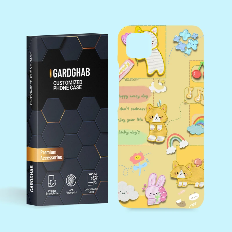 کاور گارد قاب مدل فانتزی مناسب برای گوشی موبایل شیائومی Poco C3