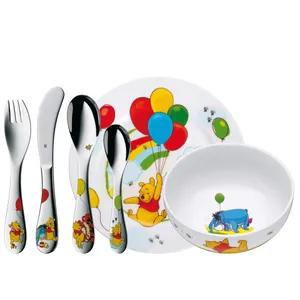 سرویس غذاخوری کودک 6 پارچه تک نفره دبلیو ام اف مدل POOH