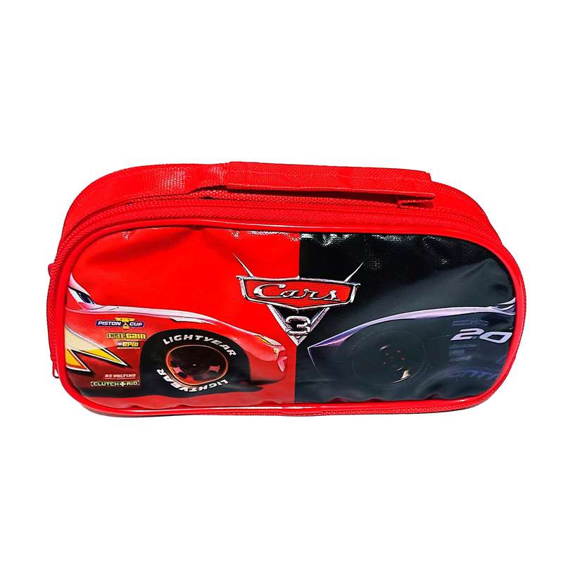 جامدادی مدل دو زیپ طرح car