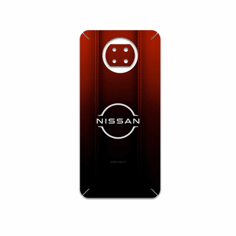 برچسب پوششی ماهوت مدل Nissan-Logo مناسب برای گوشی موبایل شیائومی Redmi Note 9T