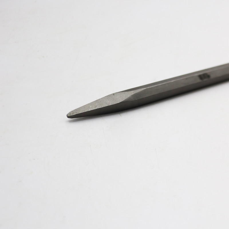 قلم 4 شیار بتن کن آزارا مدل نوک تیز کد YP-14*250MM سایز 25 سانتی متر