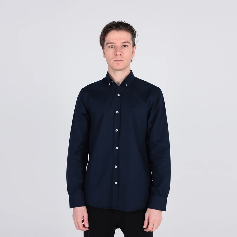 پیراهن آستین بلند یقه برگردان مردانه پاتن جامه مدل 04MR8691