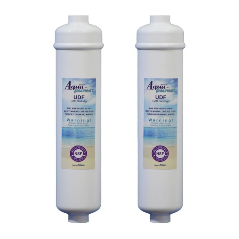 فیلتر یخچال ساید بای ساید آکوا پیورست مدل NSF02-2500G مجموعه 2 عددی