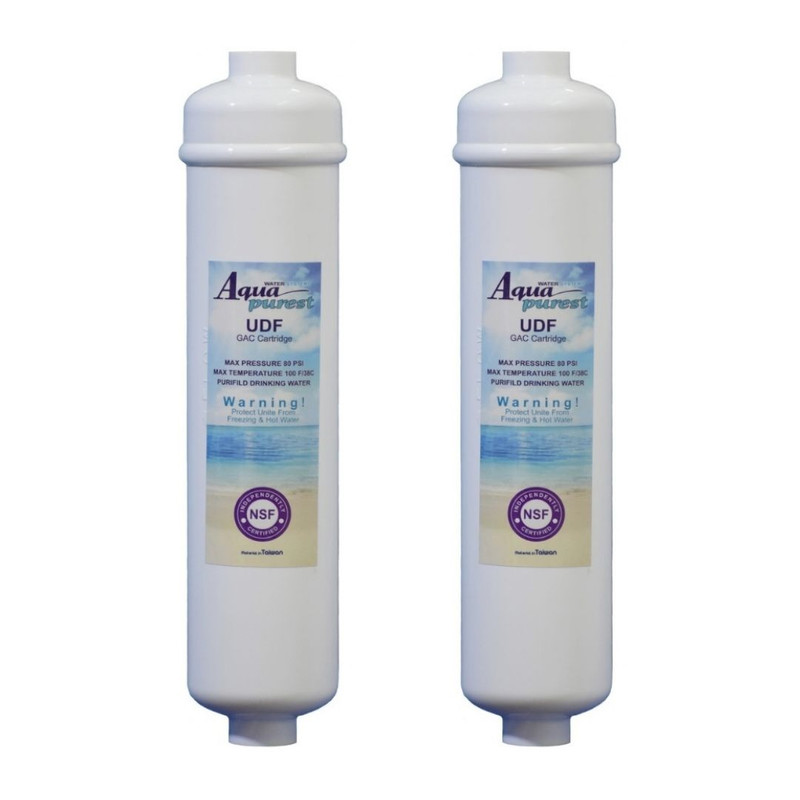 فیلتر یخچال ساید بای ساید آکوا پیورست مدل NSF02-2500G مجموعه 2 عددی