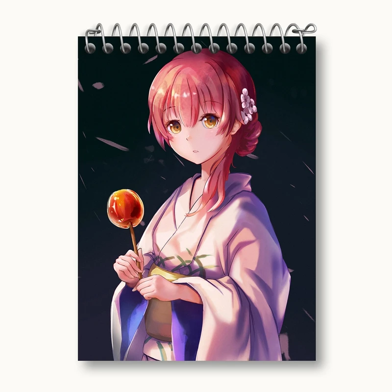 دفتر یادداشت 50 برگ خندالو مدل شوکو نیشیمیا انیمه سایلنت ویس A Silent Voice کد 15809