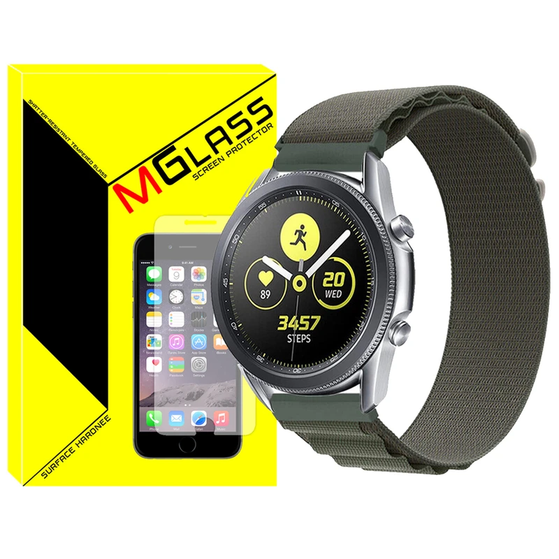 بند ام‌گلس مدل Loop Alpine مناسب برای ساعت هوشمند سامسونگ Galaxy Watch 3 41mm / Watch 3 45mm