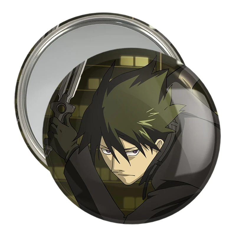 آینه جیبی خندالو مدل هی انیمه تاریک تر از سیاهی Darker Than Black  کد 23430