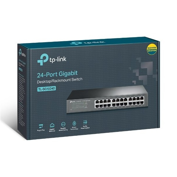 سوییچ 24 پورت تی پی لینک مدل TL-SG1024D V9