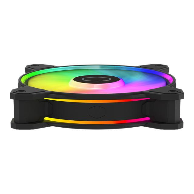 فن کیس کولر مستر مدل MasterFan MF120 Halo2 بسته سه عددی