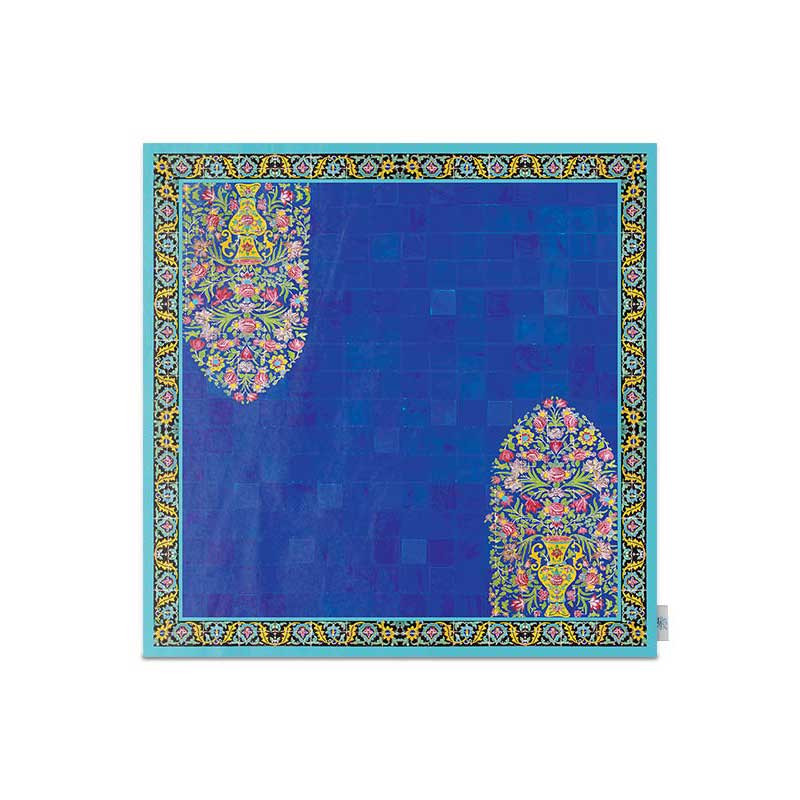 رومیزی شمسه نگار مدل گلدان کد DPR143