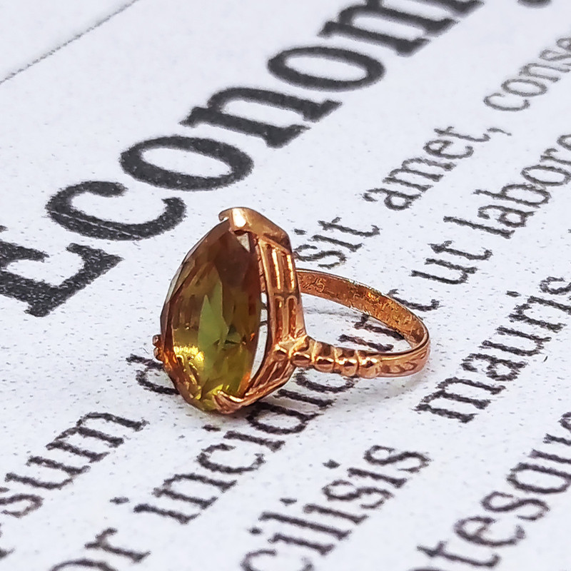 انگشتر نقره زنانه سلین کالا مدل الکساندریت کد Mps-10