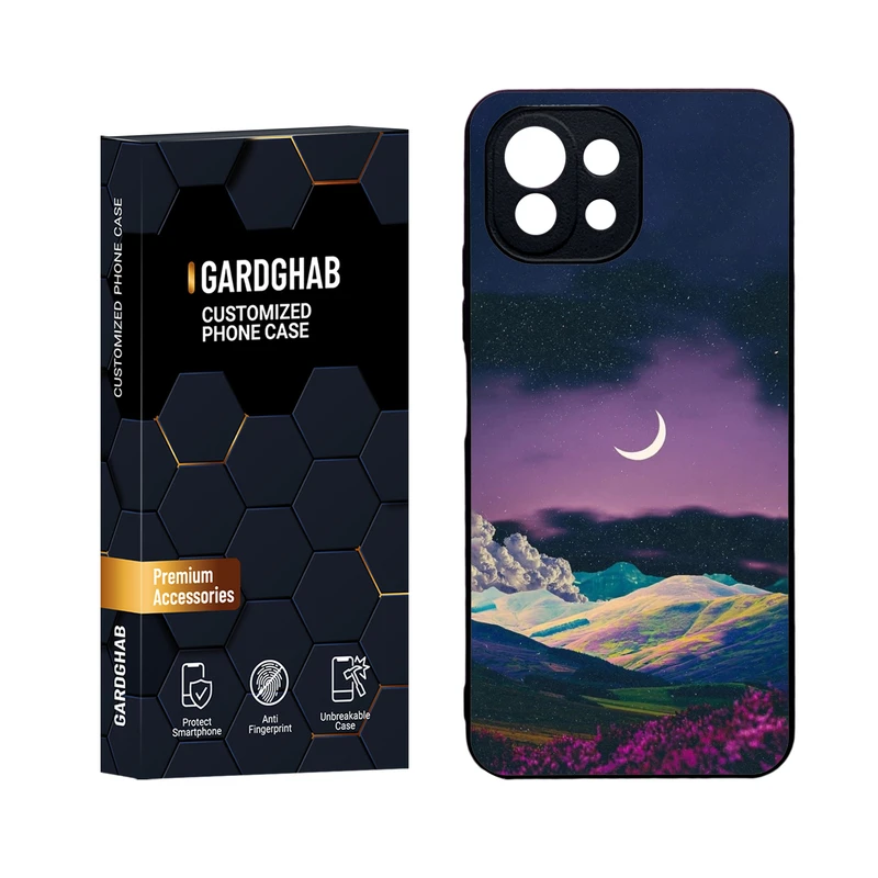 کاور گارد قاب مدل دورژله ای منظره و طبیعت مناسب برای گوشی موبایل شیائومی Mi 11 Lite 4G / 5G