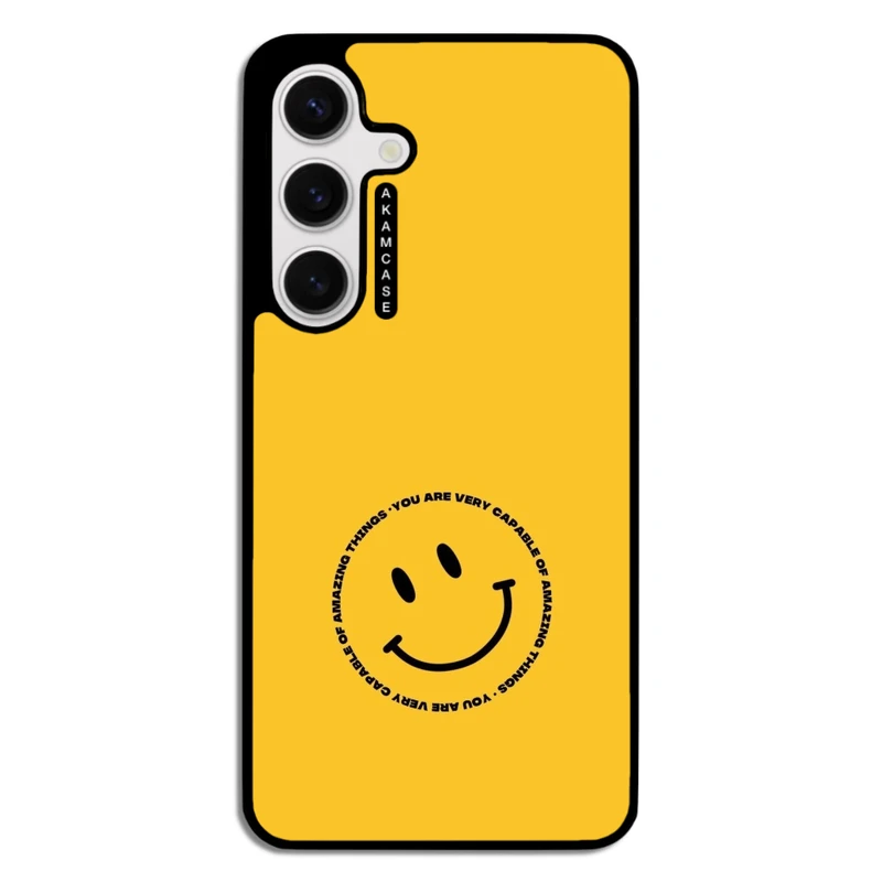 کاور آکام مدل AMC-WSGS24-YELLOW-22 مناسب برای گوشی موبایل سامسونگ Galaxy S24