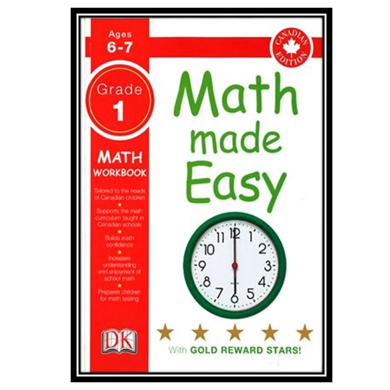 کتاب Math Made Easy Grade 1: math workbook (Canadian edition) اثر Wilson M انتشارات مؤلفین طلایی