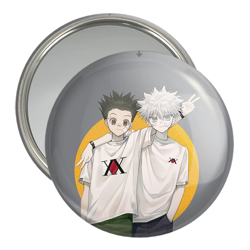 آینه جیبی خندالو مدل گون و کیلوا انیمه هانتر ایکس هانتر Hunter × Hunter  کد 11948