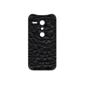 MAHOOT Black-Crocodile-Leather Cover Sticker for Motorola Moto G