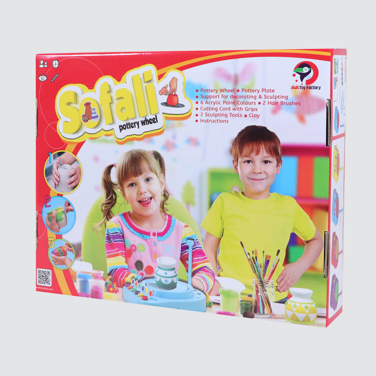 اسباب بازی مدل دستگاه سفال سازی