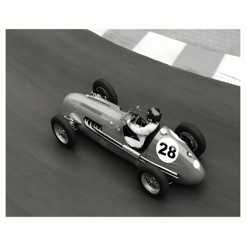 پوستر مدل  مسابقه ماشین موناکو 