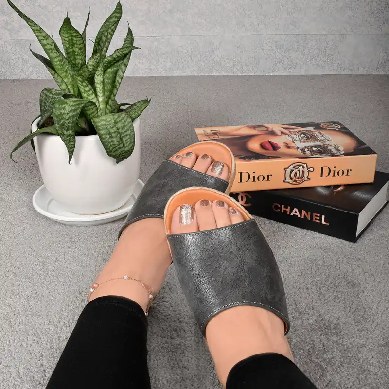 صندل زنانه نیکتا مدل GRY.2754