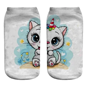 جوراب پابان طرح گربه مدل حیوانات 1163