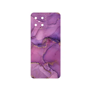 MAHOOT Purple Marble Cover Sticker for Honor X8