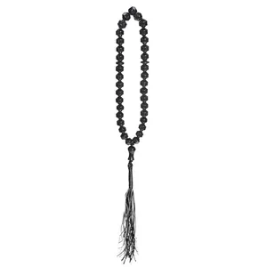 تسبیح نقره جات لطفی مدل  حدید کد 33