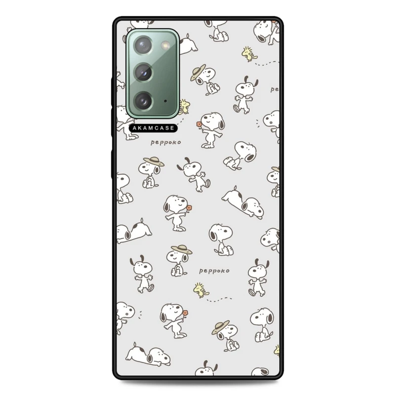 کاور آکام مدل AMC-WSGN20-SNOOPY-38 مناسب برای گوشی موبایل سامسونگ Galaxy Note 20