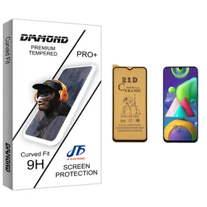 JF Diamond glass Ceramics Screen Protector For Samsung سامسونگ Galaxy M21