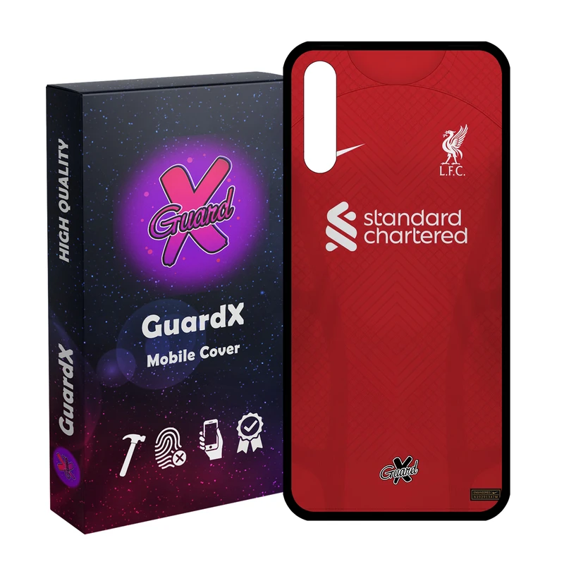 کاور گارد ایکس طرح لیورپول مدل Glass10468 مناسب برای گوشی موبایل سامسونگ Galaxy A30s/A50/A50s