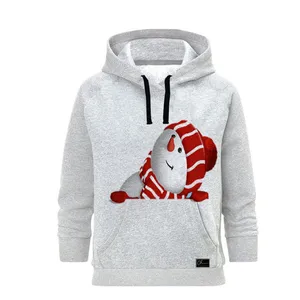 هودی زنانه مدل ادم برفی کد M101 رنگ طوسی