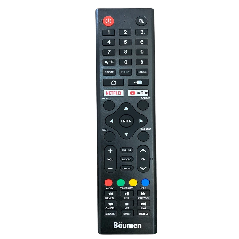 ریموت کنترل تلویزیون بیومن مدل 4K