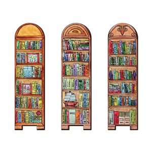 نقد و بررسی نشانگر کتاب لوکسینو مدل قفسه کتابخانه کد کتاب باز مجموعه 3 عددی توسط خریداران