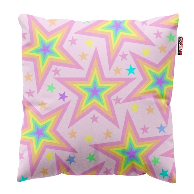 کوسن پاد آفرین طرح ستاره کد 2736 سایز 30*30 سانتی متر