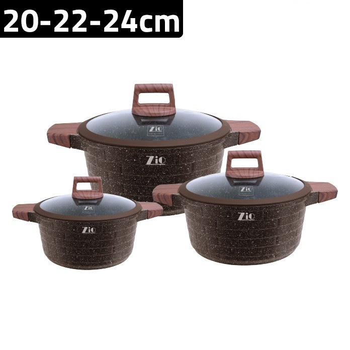 سرویس پخت و پز 6 پارچه زیو مدل ZCS-8546-24