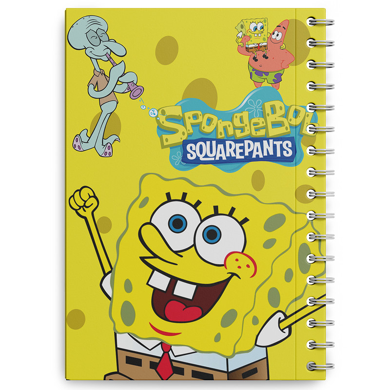 دفتر نقاشی 50 برگ مدل باب اسفنجی