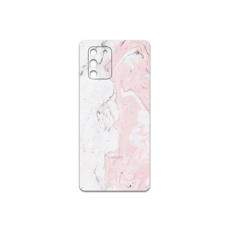 برچسب پوششی ماهوت مدل Blanco-Pink-Marble مناسب برای گوشی موبایل سامسونگ Galaxy S10 Lite