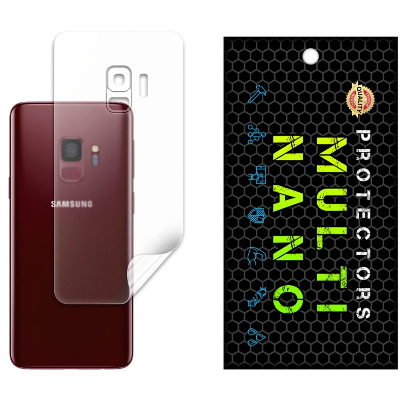 محافظ پشت گوشی مات نانو هیدروژل مولتی نانو مدل X-F1B مناسب برای گوشی موبایل سامسونگ Galaxy S9
