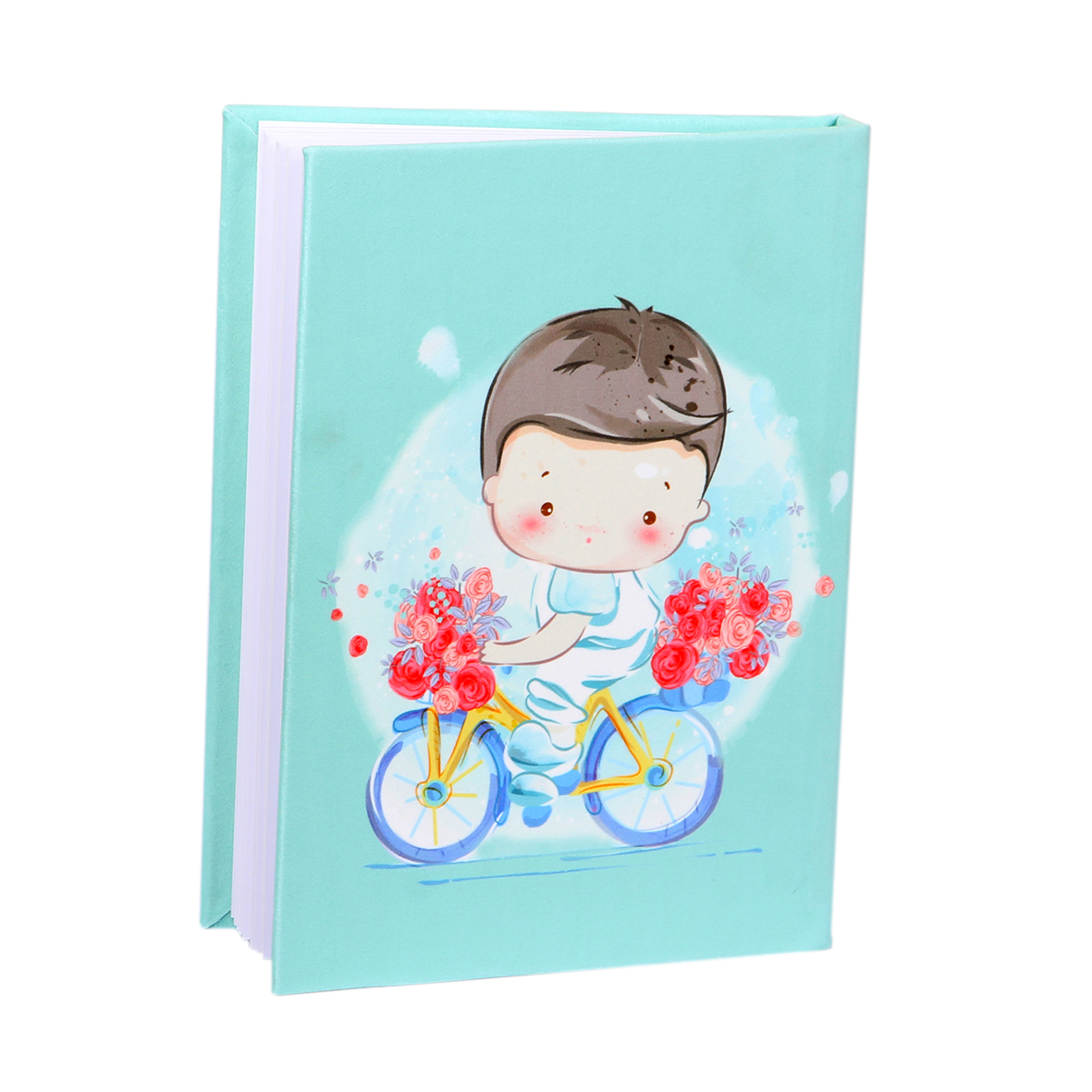 آلبوم عکس کودک مدل پسر و دوچرخه