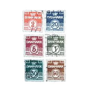 تمبر یادگاری مدل تاریخی دانمارک کد DS4785 مجموعه 6 عددی