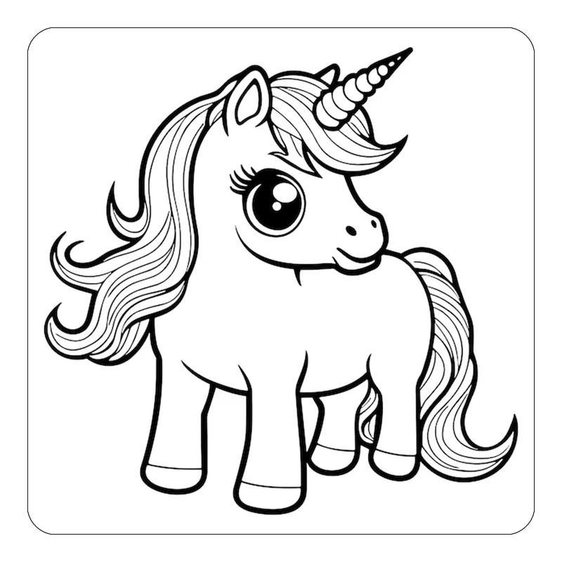 مگنت کاکتی طرح اسب تک شاخ و یونیکورن مدل mp32567