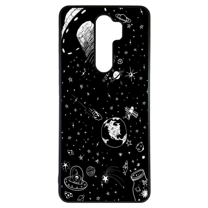 کاور طرح فضا کد 1146 مناسب برای گوشی موبایل شیائومی redmi note 8 pro