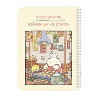 دفتر مشق 50 برگ مدل حاشیه دار طرح خرس آشپز